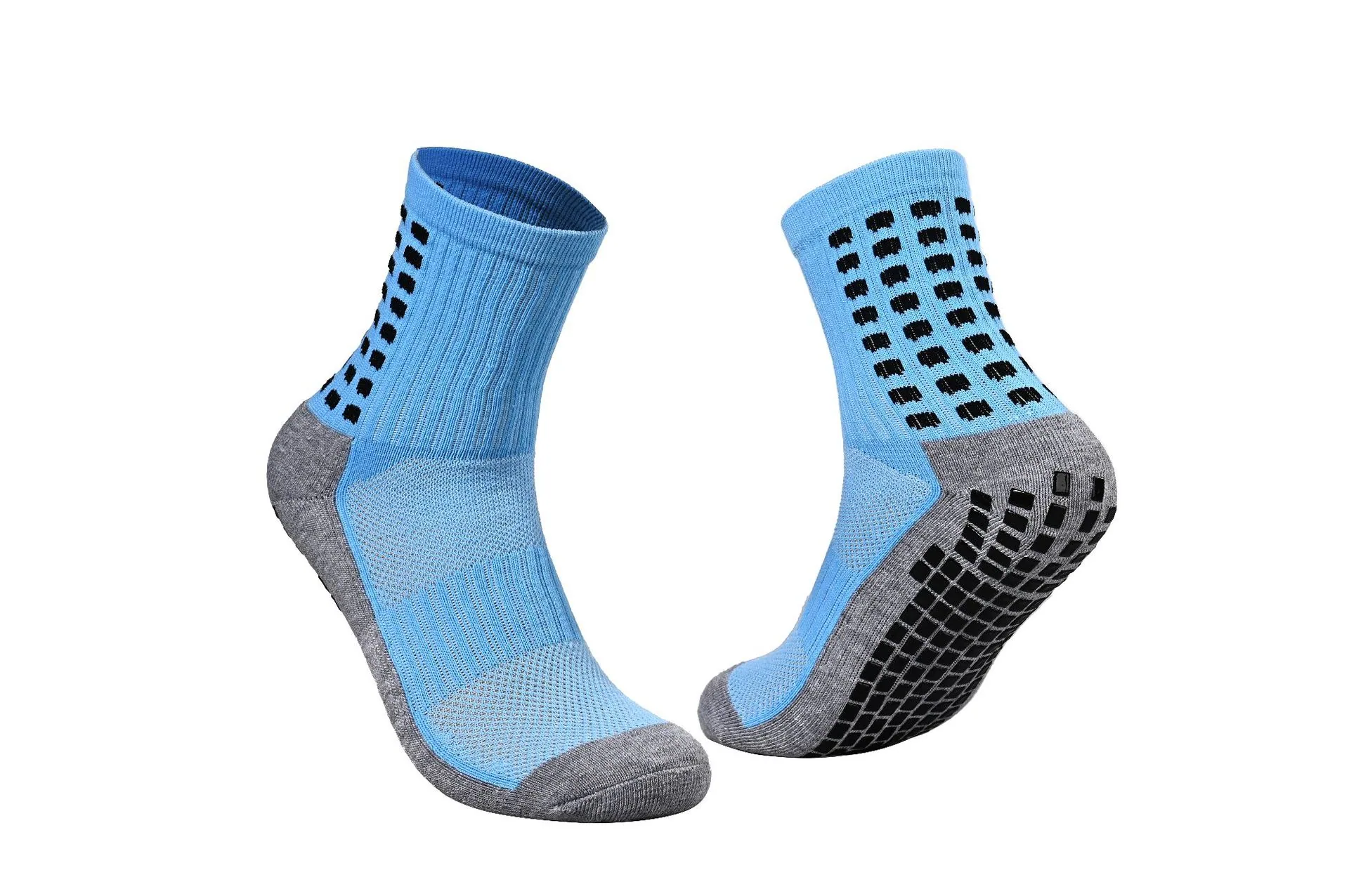 Factory Direct Medium Cylinder Dispensing Soccer Socks Thickened Towel Sole Sports Socks Men's Professional Anti Slip Breathable 6