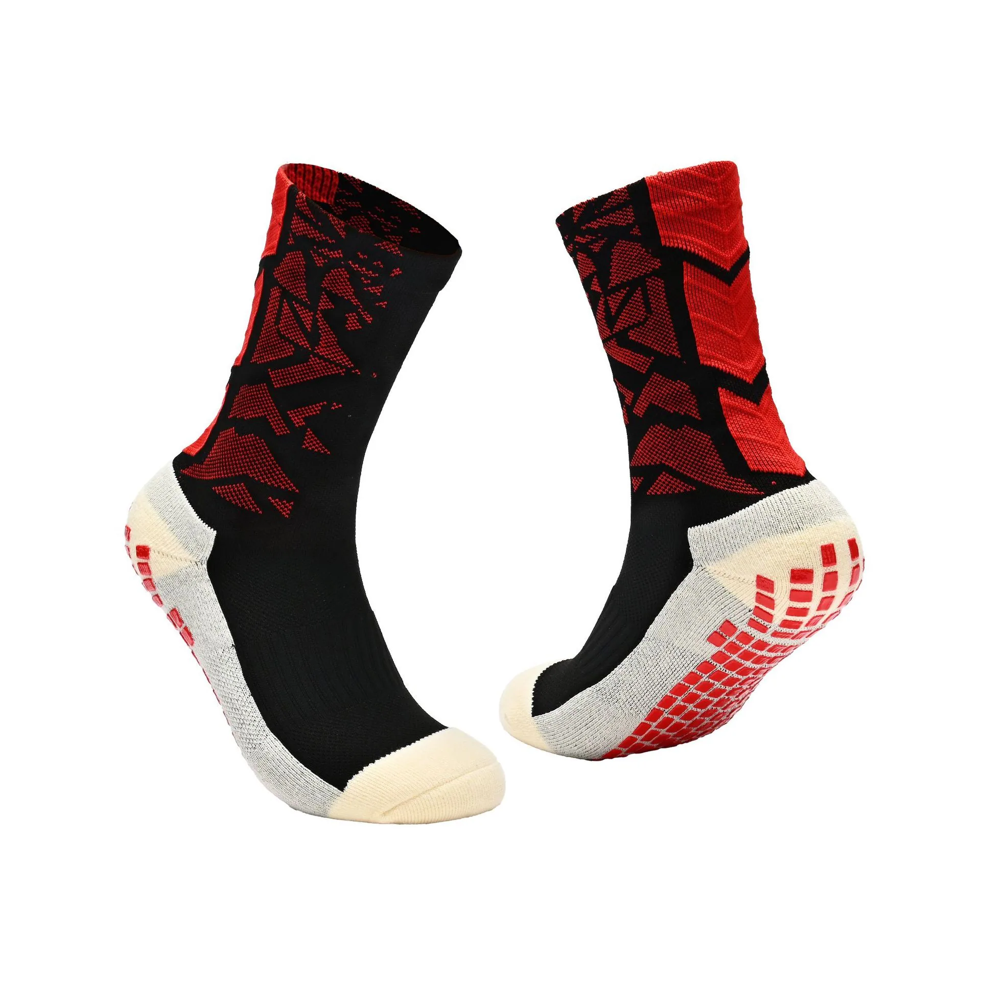 Adult medium and high high-top colorful soccer socks men's game training thickened towel bottom dispensing shock-absorbing anti 13