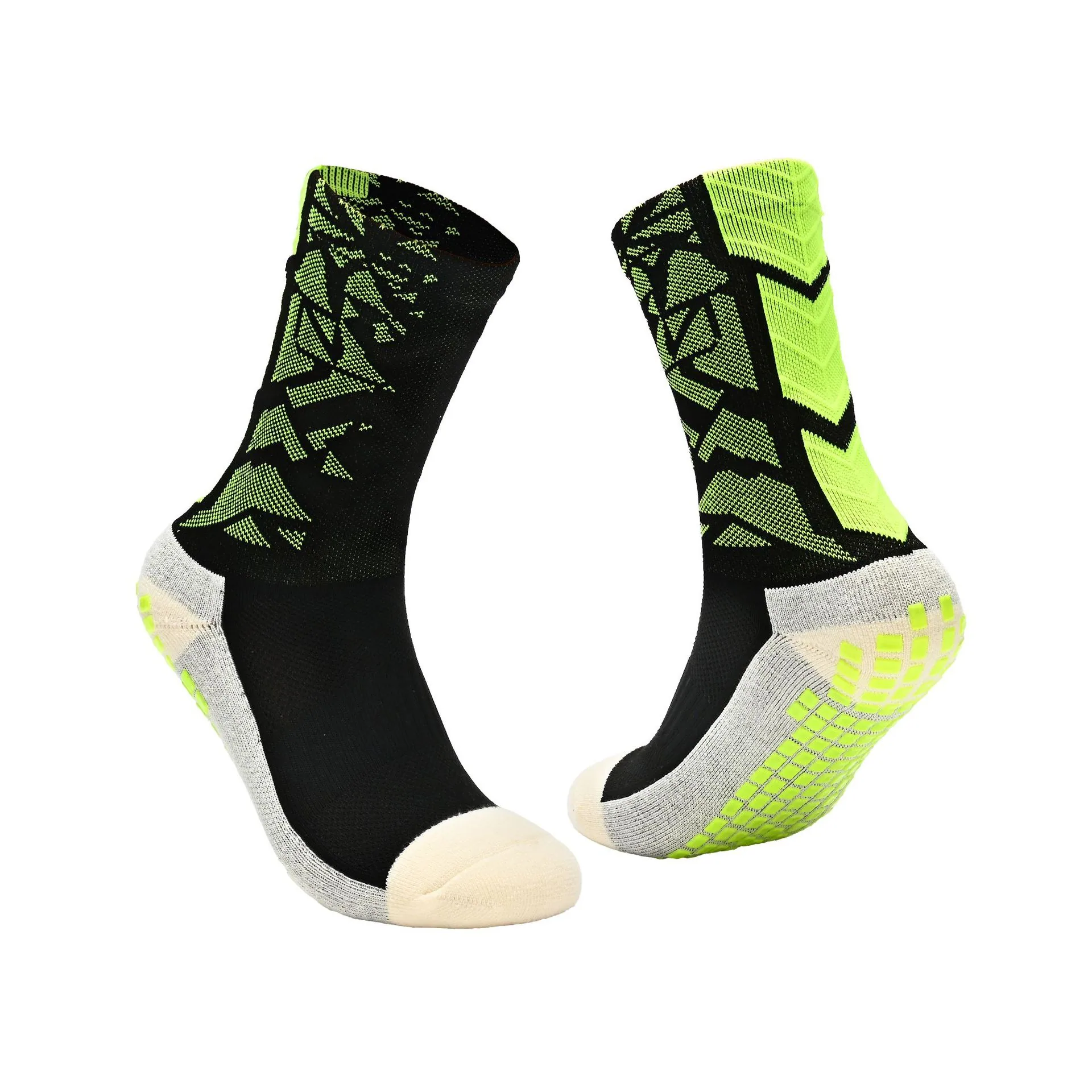 Adult medium and high high-top colorful soccer socks men's game training thickened towel bottom dispensing shock-absorbing anti 10