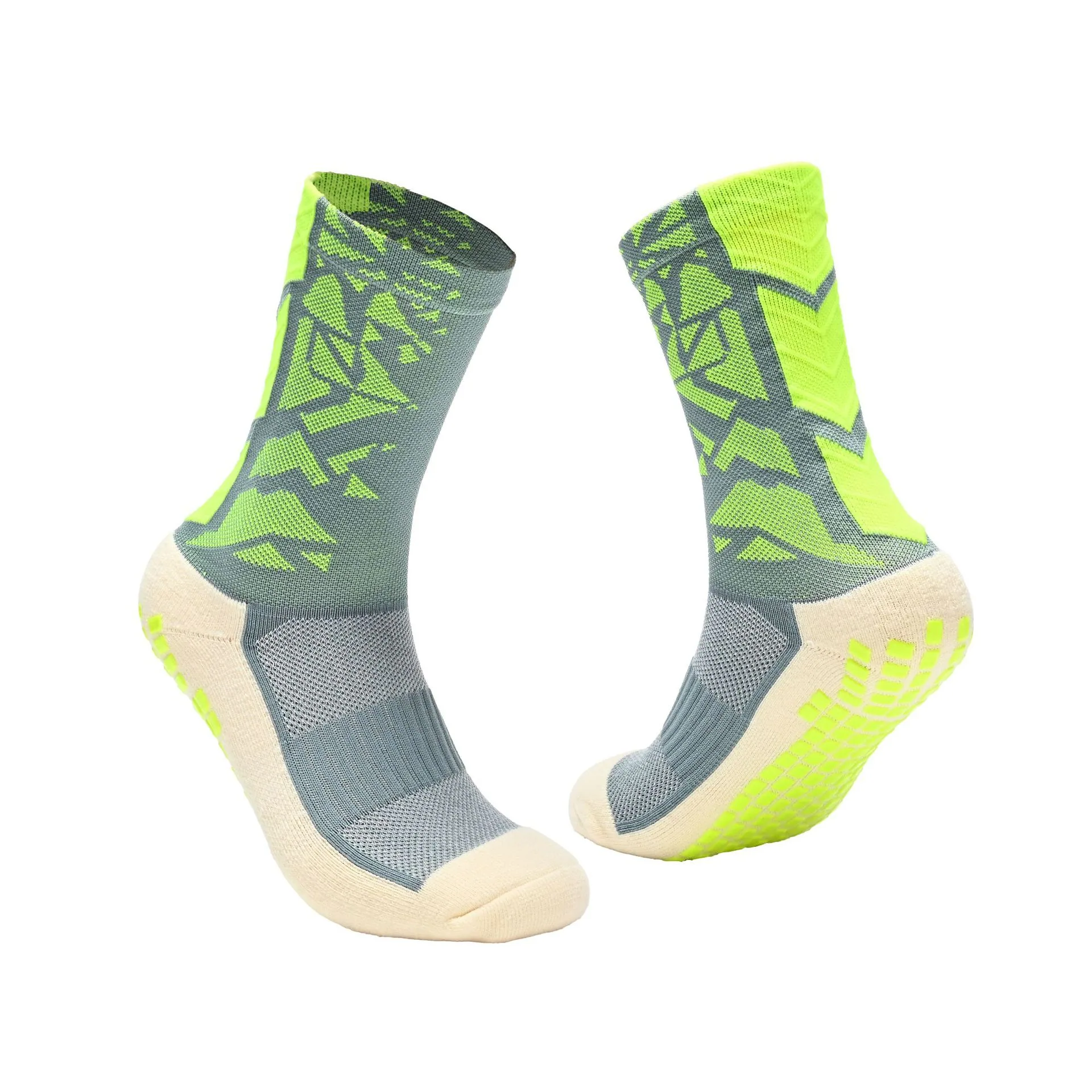 Adult medium and high high-top colorful soccer socks men's game training thickened towel bottom dispensing shock-absorbing anti 7
