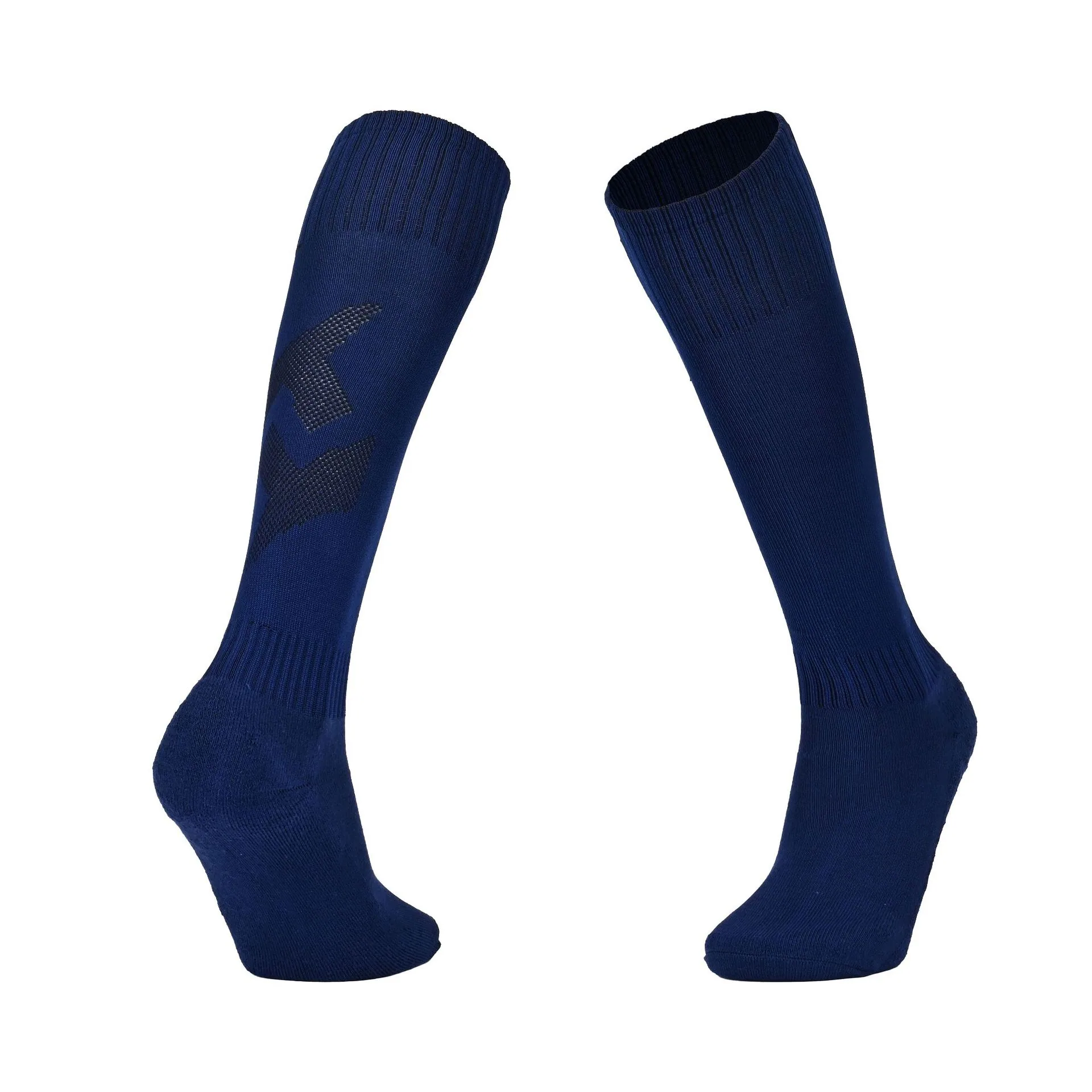 Factory direct sales solid color professional training sweat absorbing stockings for adults non-slip towel bottom soccer socks o 9