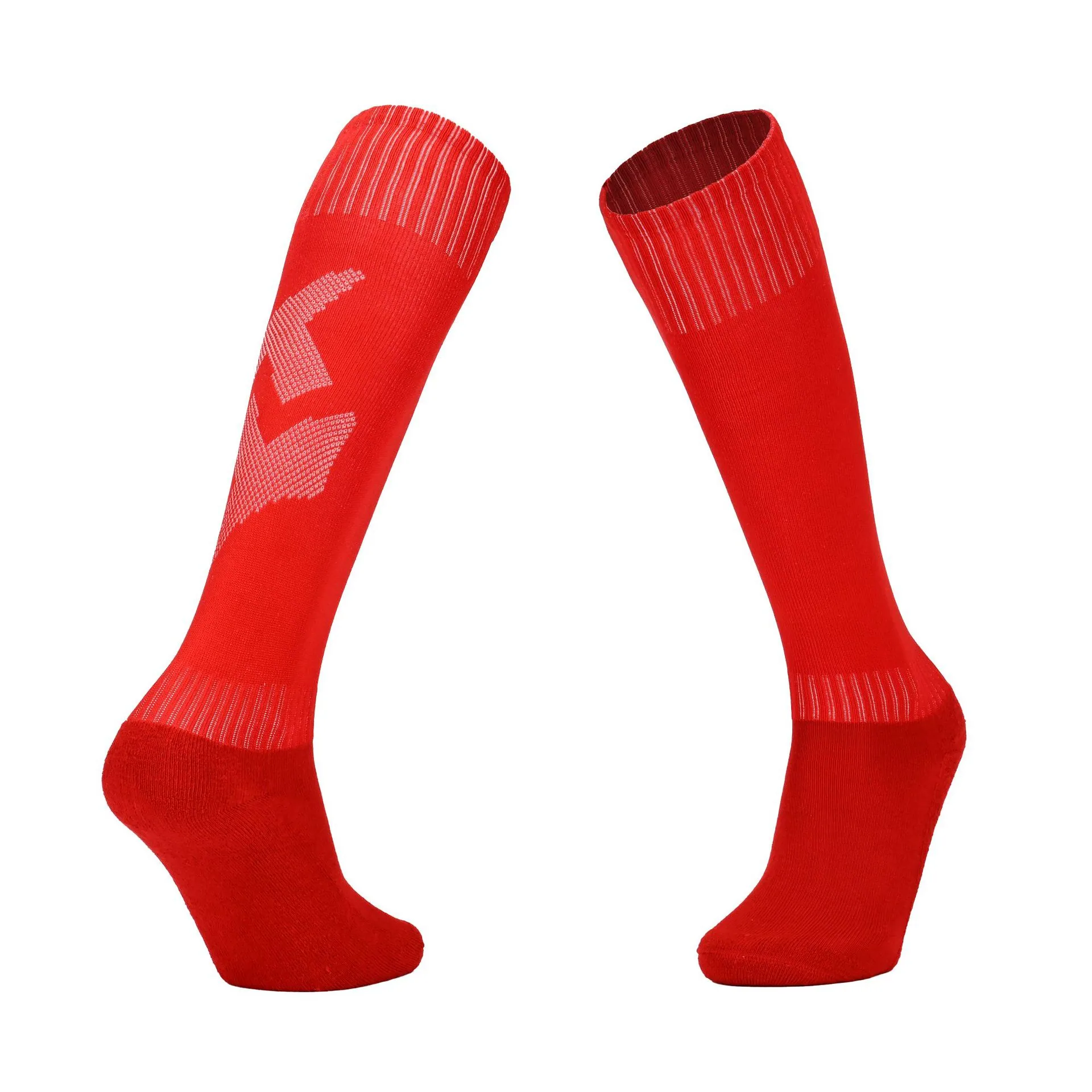 Factory direct sales solid color professional training sweat absorbing stockings for adults non-slip towel bottom soccer socks o 3