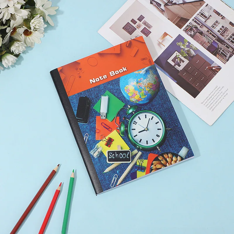 Cross-border B5 stitching book car thread book student personality practice book classroom notepad creative color notebook whole