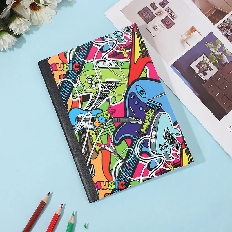 Cross-border B5 stitching book car thread book student personality practice book classroom notepad creative color notebook whole 2