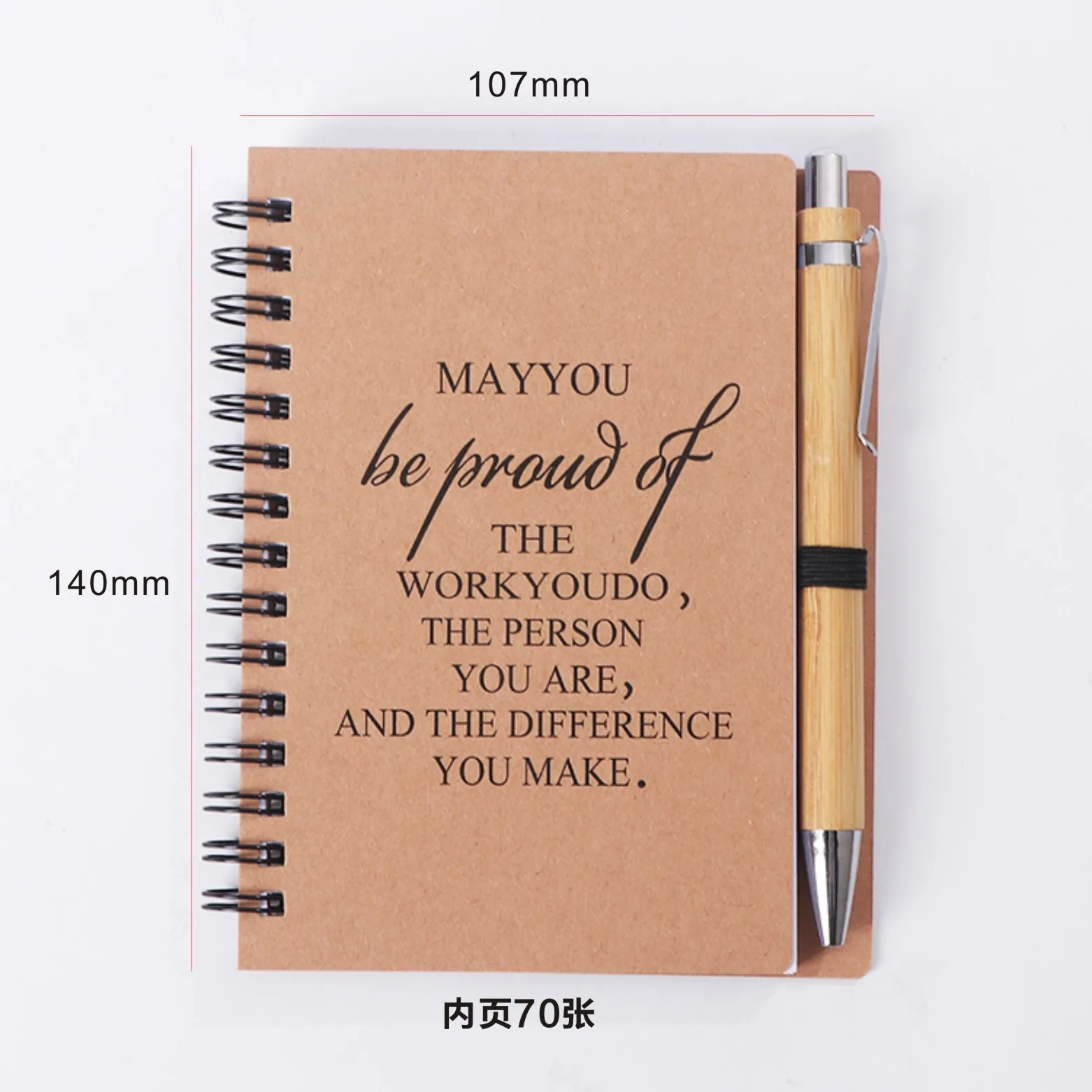 Kraft paper sticky notes are inserted into notes, and the formulation of tearable sticky note paper logo ideas N times sticker p 11