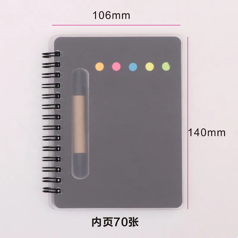 Kraft paper sticky notes are inserted into notes, and the formulation of tearable sticky note paper logo ideas N times sticker p 14