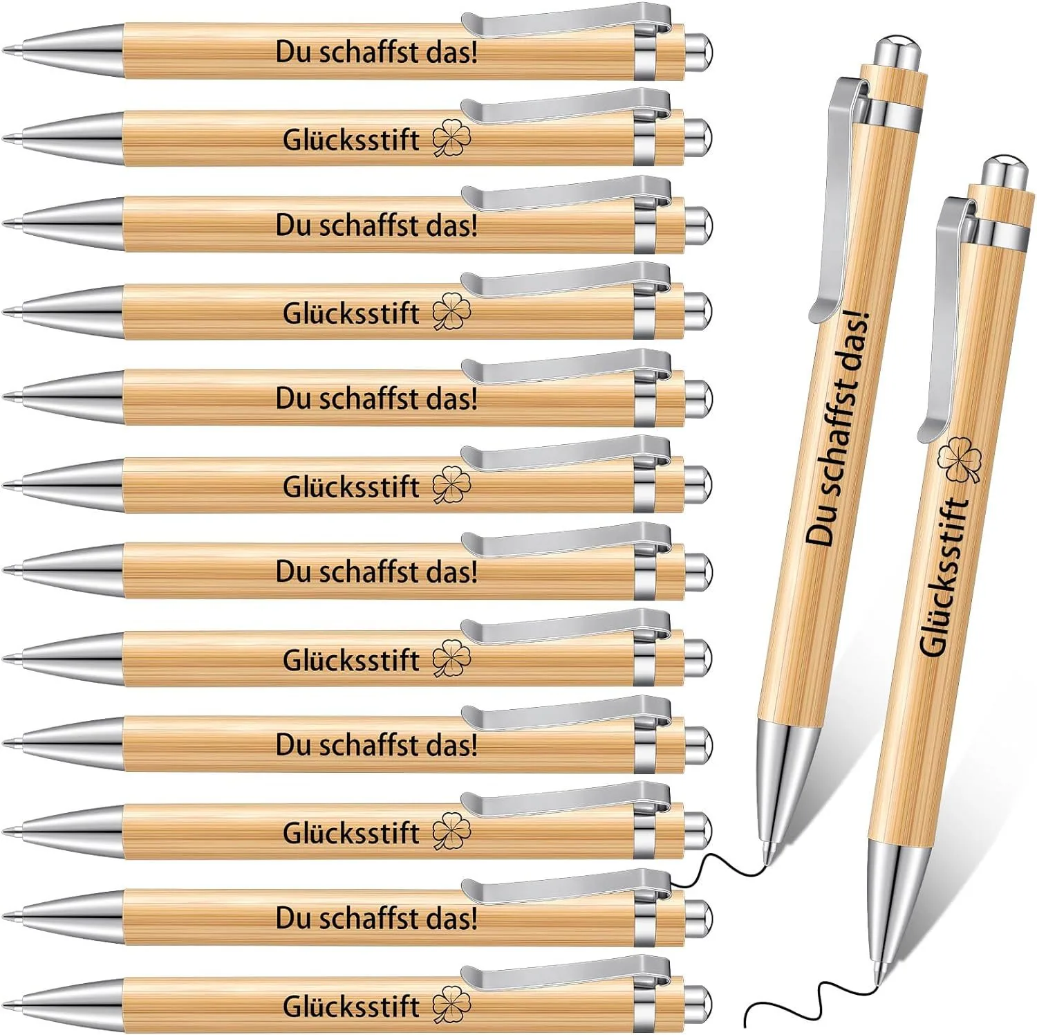 Supply bamboo ballpoint pen bamboo tube pen wholesale printable bamboo wood office laser laser bamboo pole advertising pen 5