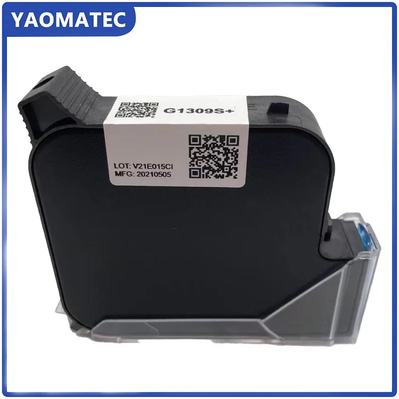 Yaomatec Stock Supply Vietnam G1309S+ Handheld Printer Cartridge Black Height 25.4mm Quick Dry 2