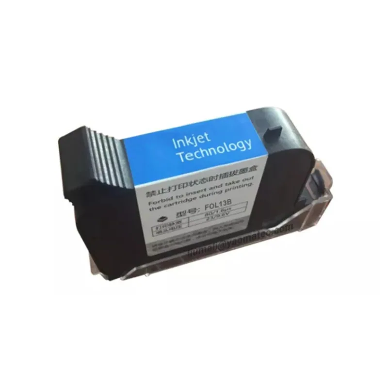 Yaomatec FOL13b Quick Dry Ink Cartridge 12.7MM Handheld Inkjet Inkjet Cartridge Domestic Quick Dry Spot Supply