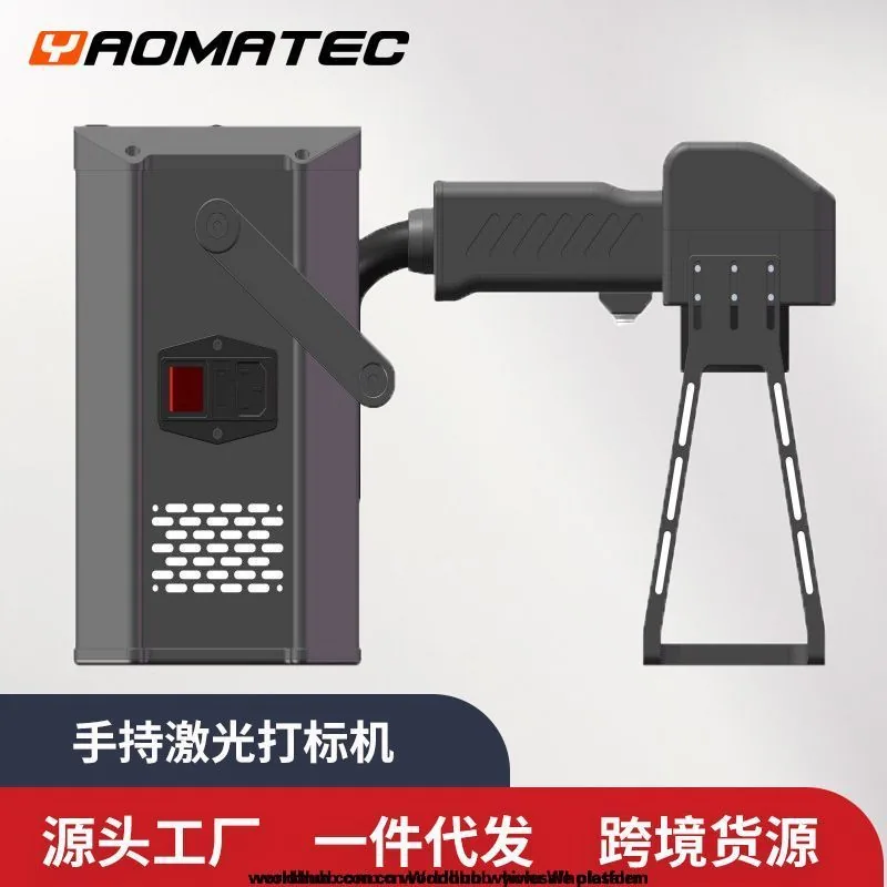 Yaomatec PVC Plastic Tube Cable Dynamic Touch Screen Date Serial Number Online Fiber Laser Machine