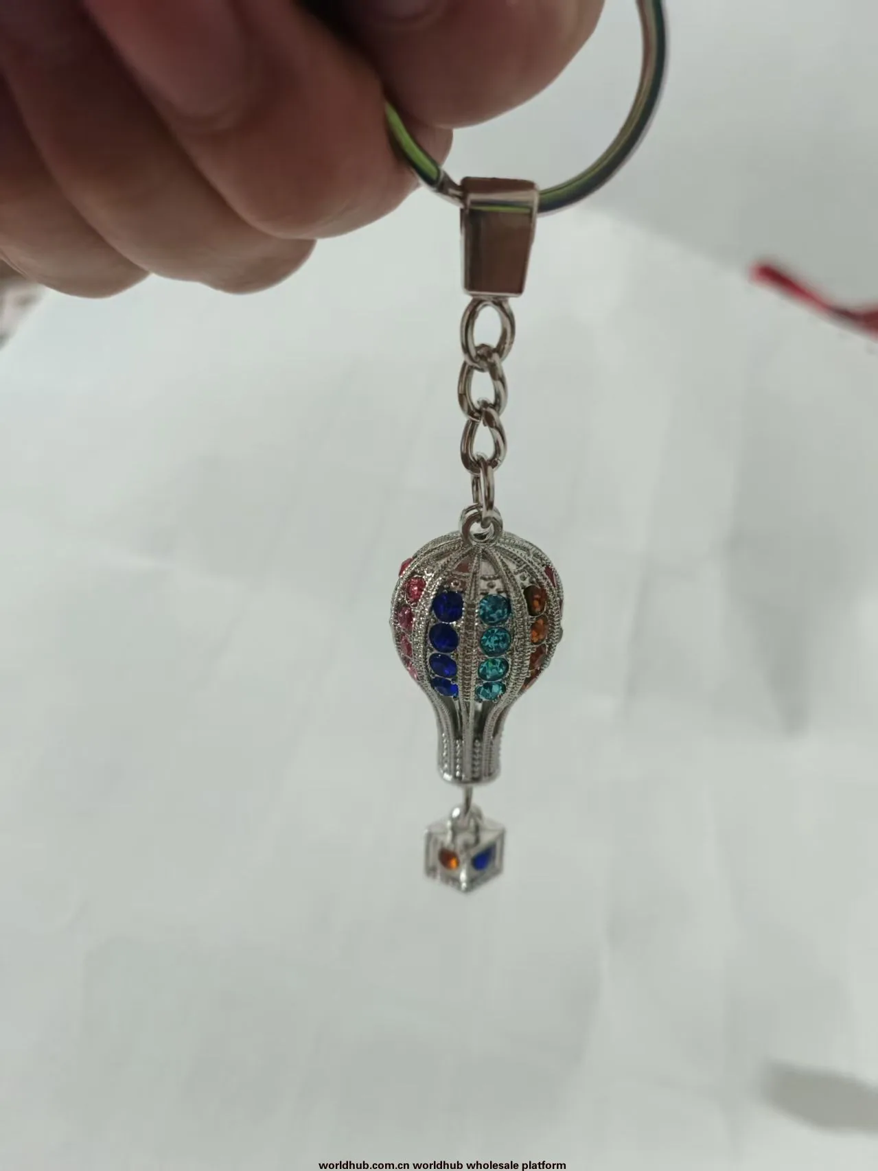 Drill hot air balloon custom keychain souvenirs for the Turkish market 4
