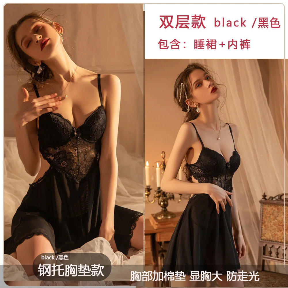 Harness Dessous Verführung Straps sexy Nachthemd Plus Size sexy Dessous Kleid Außenhandel Pyjamas 14