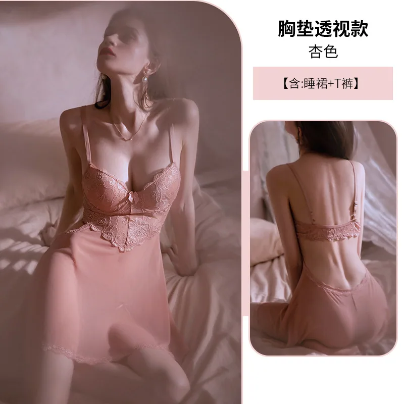 queenie erotic lingerie pure desire slip nightdress temptation plus size fat mm sexy lingerie uniform wholesale free of strip 5