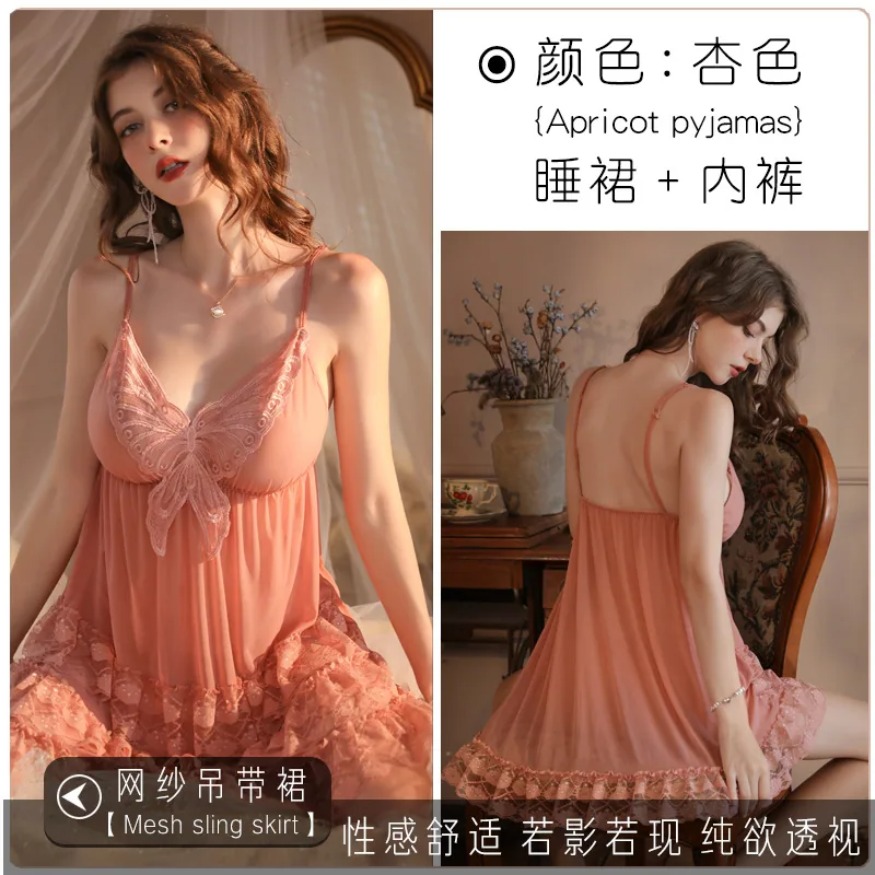 Gợi Tình Gợi Cảm Treo Hot Girl Quần Lót Tinh Khiết Ham Muốn Phong Cách Nữ Tính Phù Hợp Với Quyến Rũ Châu Âu Và Mỹ Áo Lót Nhìn Xuyên Ra 5