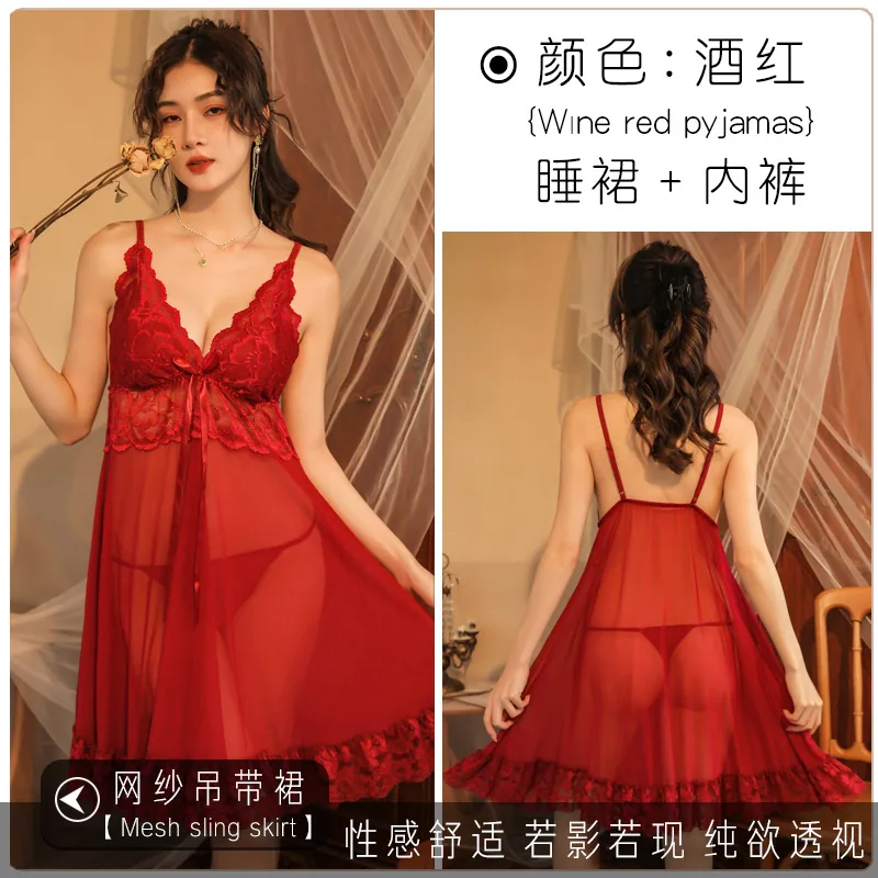 erotic plus size glamorous lingerie passionate pajamas mood uniforms euro american pajamas sexy thong flirty dresses 4