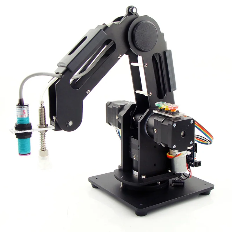 Three-axis desktop robotic arm industrial teaching robot load0. 5KG arm span 280MM spot factory direct sales