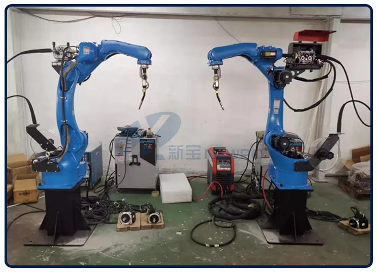Automated robotic arm linkage welding robot welding machine robot hand accessories multi-function welding robot 12