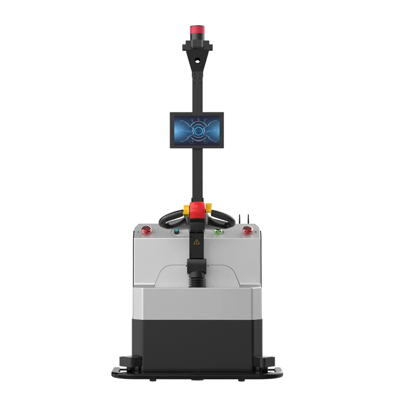 Ruiman intelligent forklift handling truck electric forklift automatic push pull lifting hydraulic trailer pallet truck 1. 5 ton 4