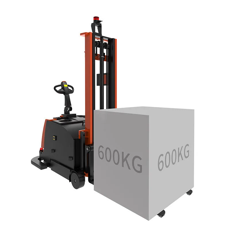 Ruiman unbemannter Stapler, Elektrostapler, 600 kg, intelligenter kleiner Aufsitzstapler, fünfrädriger Elektrostapler 4