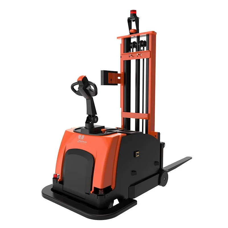 Ruiman unbemannter Stapler, Elektrostapler, 600 kg, intelligenter kleiner Aufsitzstapler, fünfrädriger Elektrostapler 5