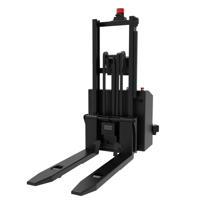 Ruiman navegación autónoma mini carretilla elevadora no tripulada 500 kg carga y descarga apilamiento apilador eléctrico distribución de almacén 5