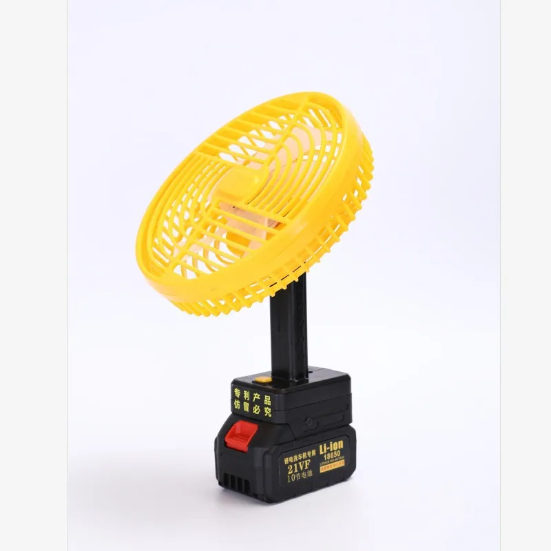 Cross-border small fan, charging model, long battery life, outdoor desktop camping, lithium battery fan, stall desktop bedroo