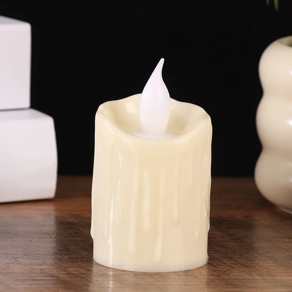 Holiday Wedding Candle Light Flame Head LED Electronic Candle Light Romantic Event Supplies Simulation Candle Light Ornament 3
