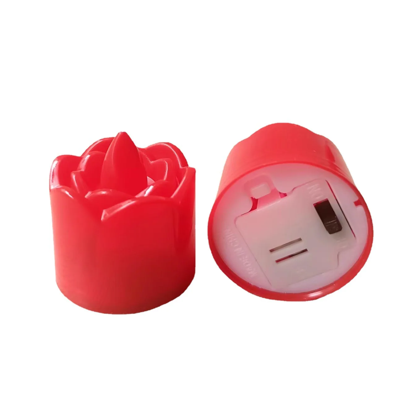 Electronic Candle LED Electronic Candle Light Red Rose Candle Light Lotus Flower Lamp Wedding Posing Picture Birthday Candle Lig 2