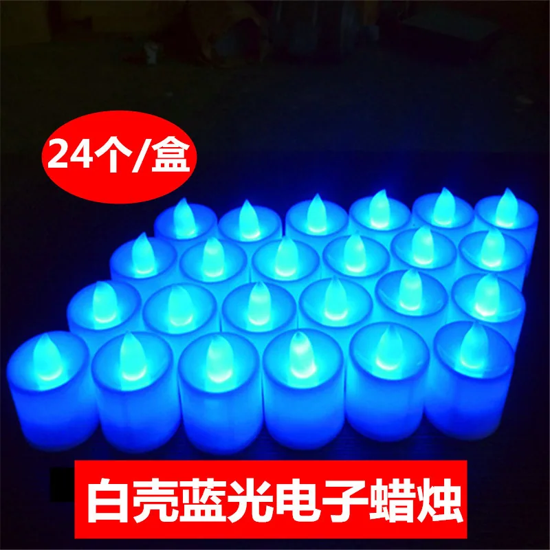 Creative Wedding LED Electronic Candle Lights Wedding Venue Decoration Props Birthday Candle Simulated Plastic Candle Lights 6