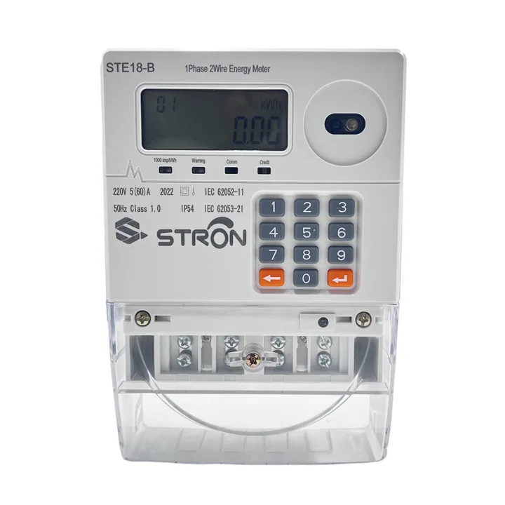 STE18-B Single-Phase Prepaid Split Meter with CIU 2