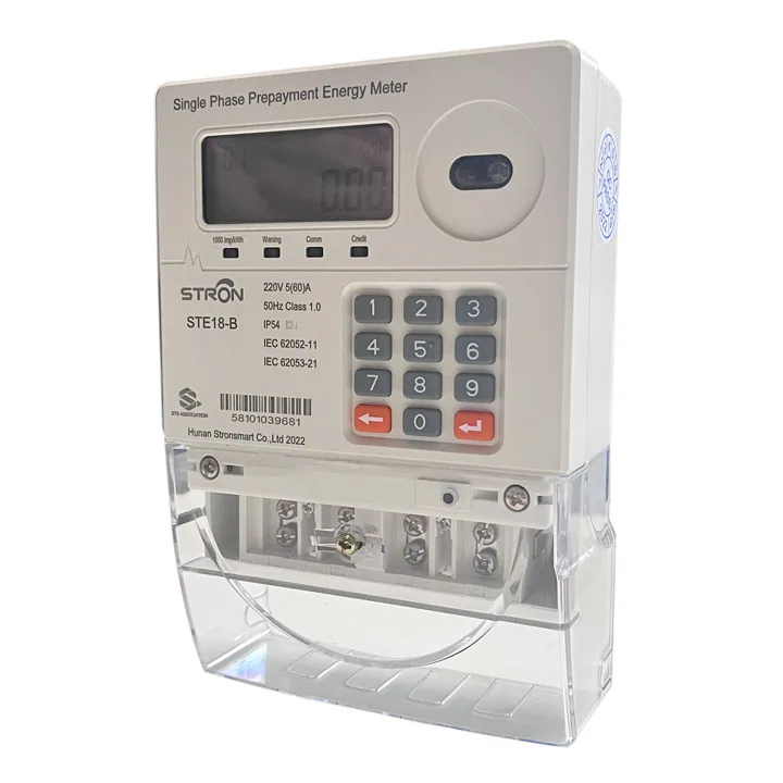 STE18-B Single-Phase Prepaid Split Meter with CIU 5
