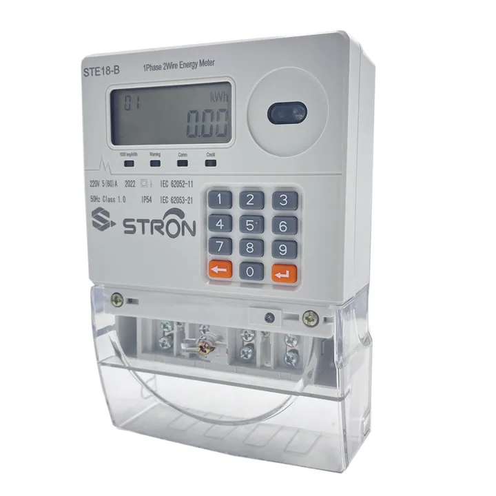 STE18-B Single-Phase Prepaid Split Meter with CIU 3