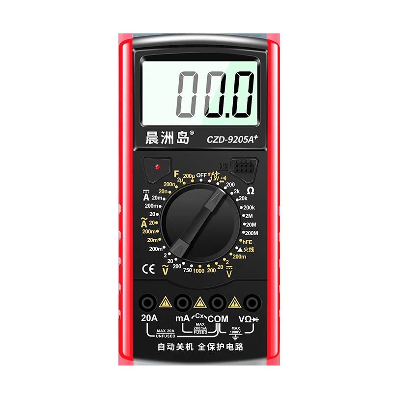 Factory direct sales meter automatic multi-function multimeter fire prevention fire line identification high-precision digital m
