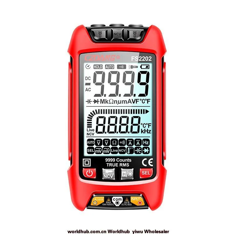 High-precision electrician maintenance with backlit anti-burning multimeter intelligent large screen automatic digital display m