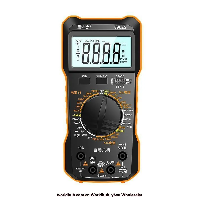 High-precision maintenance multimeter intelligent automatic digital multimeter cross-border exclusive supply 23