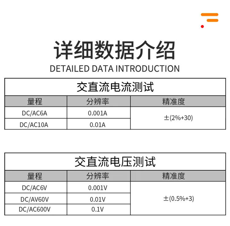 Chenzhou Island Charging Voice Multimeter Mini Intelligent Automatic Multimeter Electrician Maintenance Digital Multimeter 15