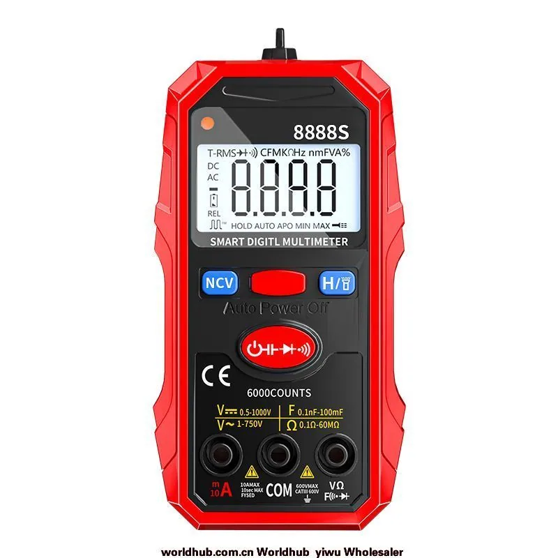 Chenzhou Island Charging Voice Multimeter Mini Intelligent Automatic Multimeter Electrician Maintenance Digital Multimeter