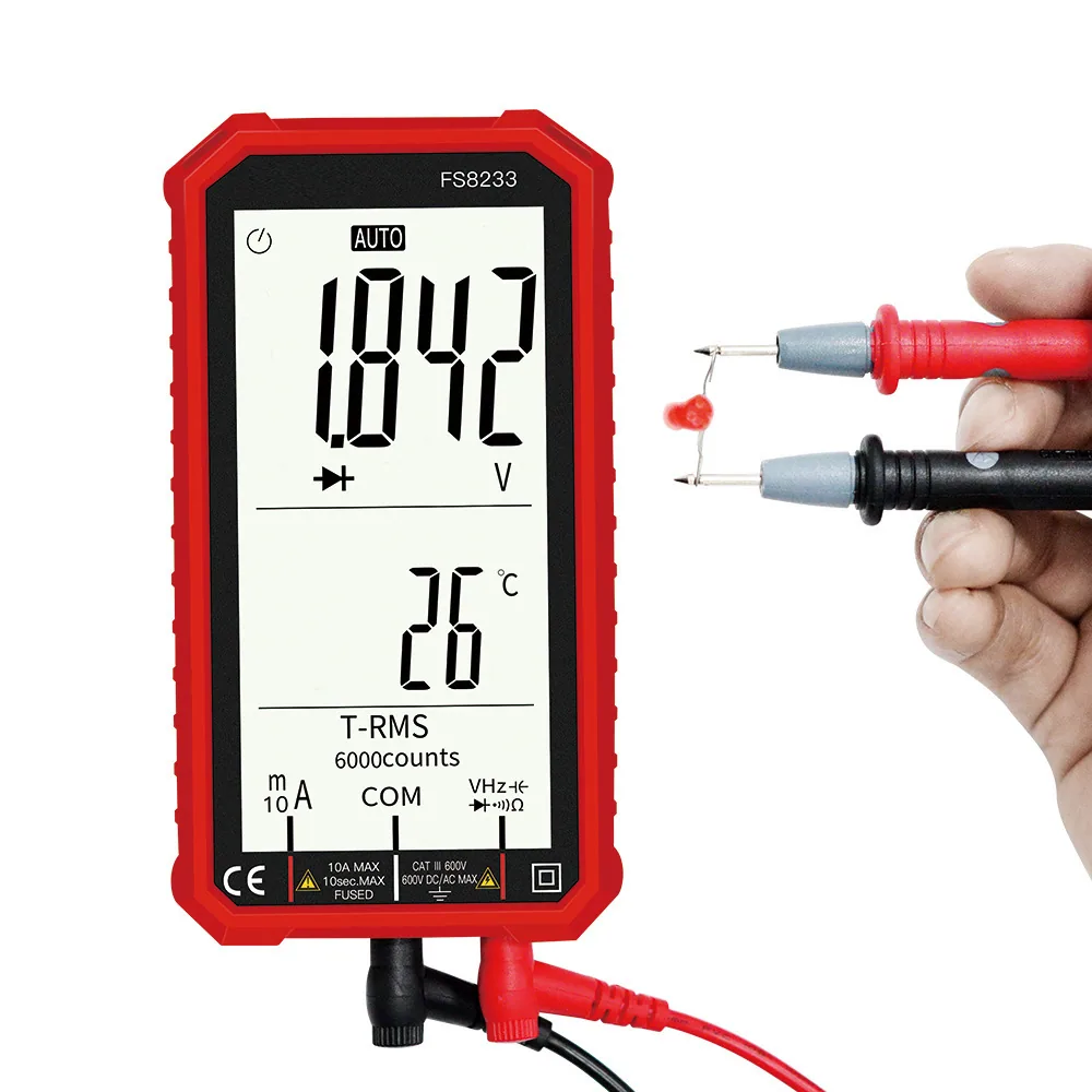 OEM customized current measurement voltage multimeter anti-burning large screen multimeter digital digital display multimeter cr 33