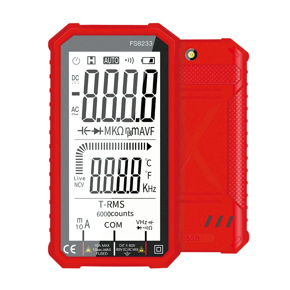 OEM customized current measurement voltage multimeter anti-burning large screen multimeter digital digital display multimeter cr 36