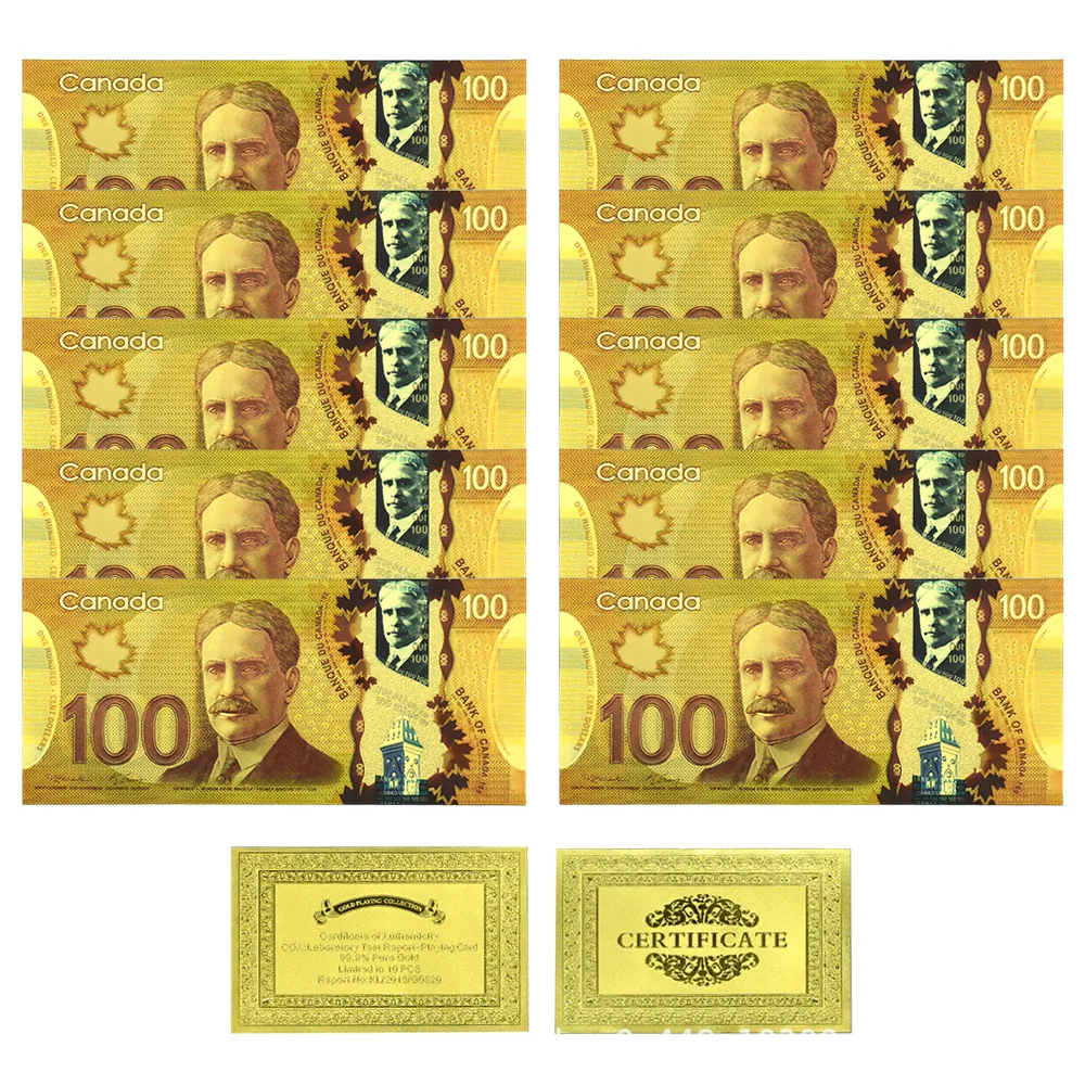 Canada 100 Canadian dollar denomination money currency foreign trade wholesale fan hobby collection 2