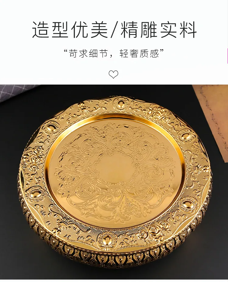 High-end European wine set metal material hotel home gold wine jug wine glass banquet supplies factory direct supply 15
