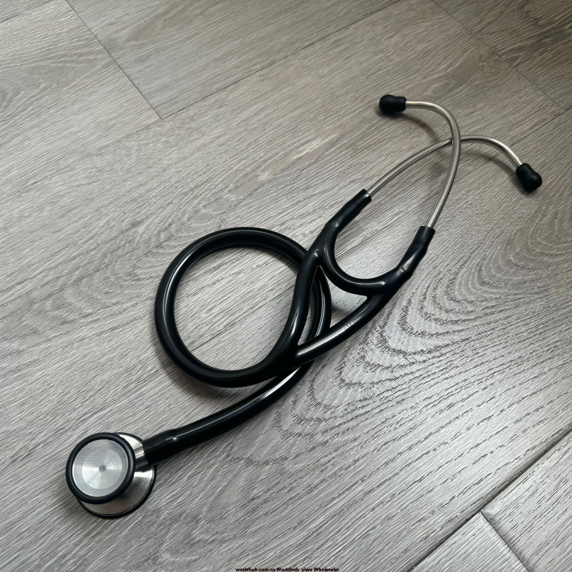 KT-119 foreign trade cross-border stainless steel stethoscope double-sided stethoscope silver ear hook cardiology stethoscope 4