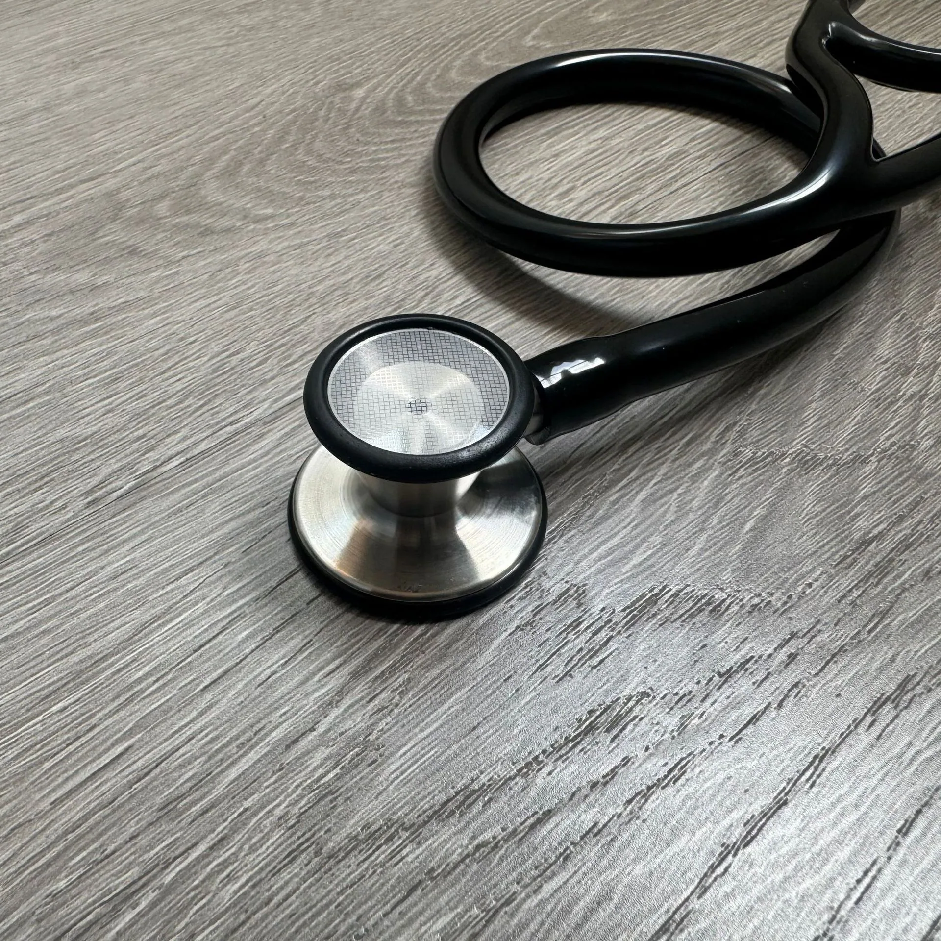 KT-119 foreign trade cross-border stainless steel stethoscope double-sided stethoscope silver ear hook cardiology stethoscope 6
