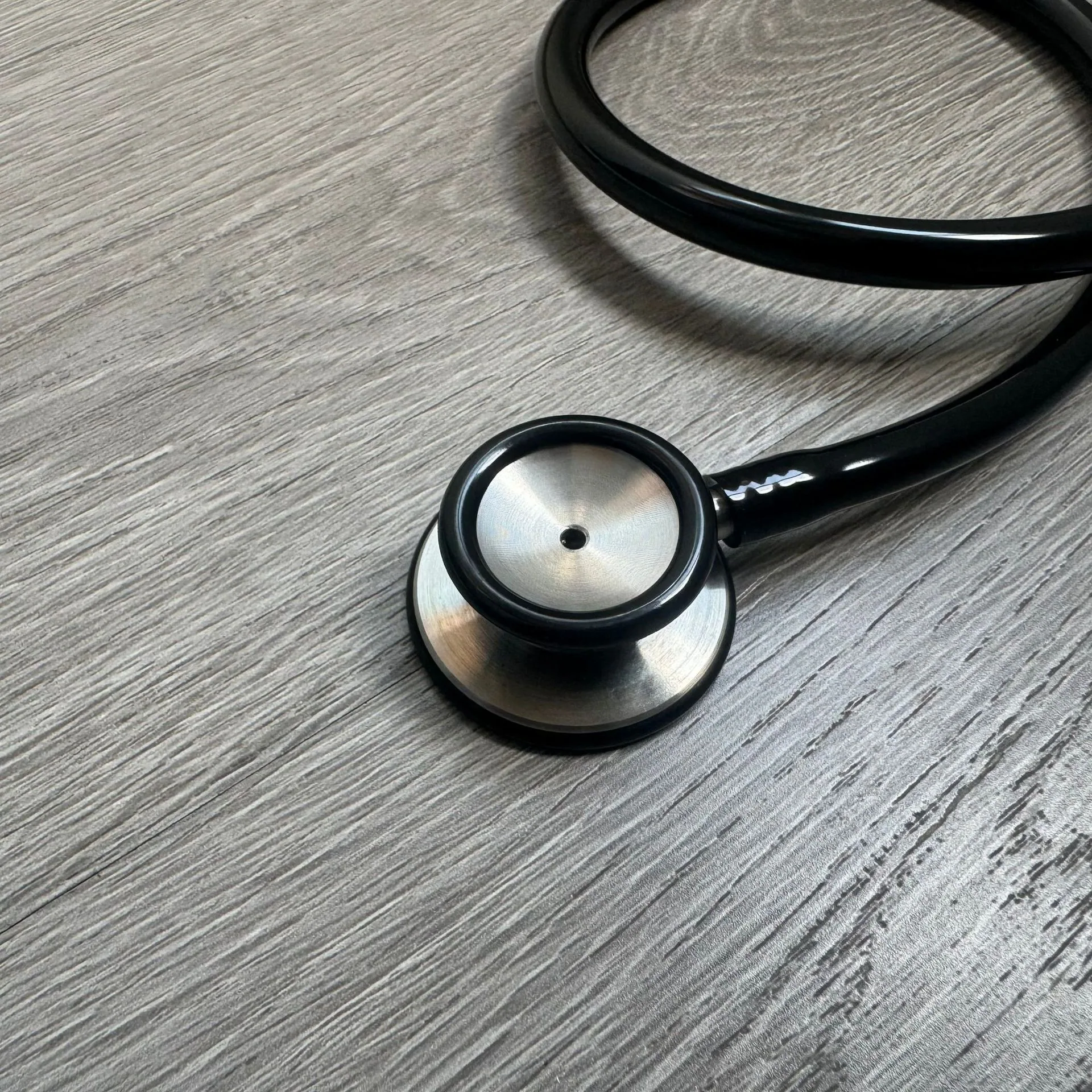 KT-120 Stainless Steel Stethoscope Double Sided Stethoscope Silver Ear Head Ear Hook Adult Medical Stethoscope 8