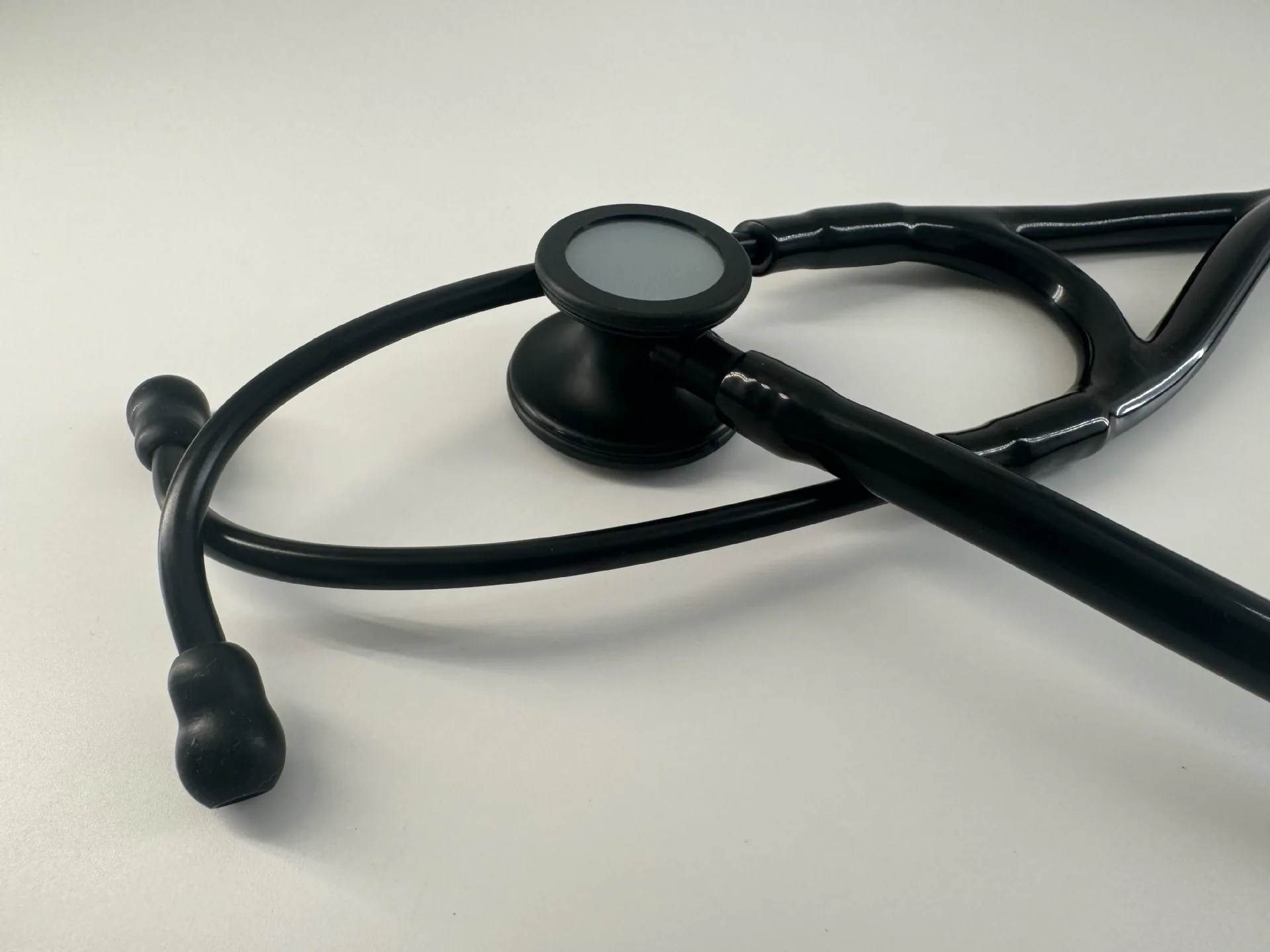 KT-170B Foreign Trade Export Stainless Steel Stethoscope Double Sided Stethoscope Black Ear Hook Adult Stethoscope 9
