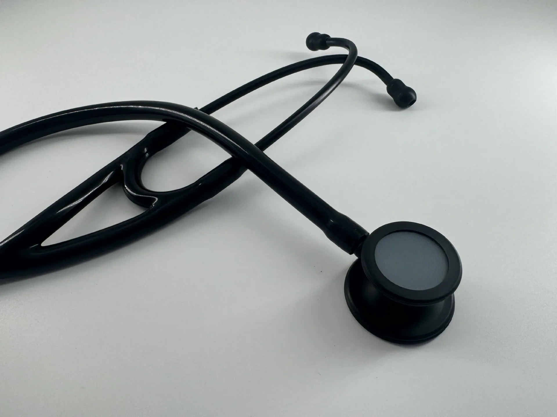 KT-170B Foreign Trade Export Stainless Steel Stethoscope Double Sided Stethoscope Black Ear Hook Adult Stethoscope 12