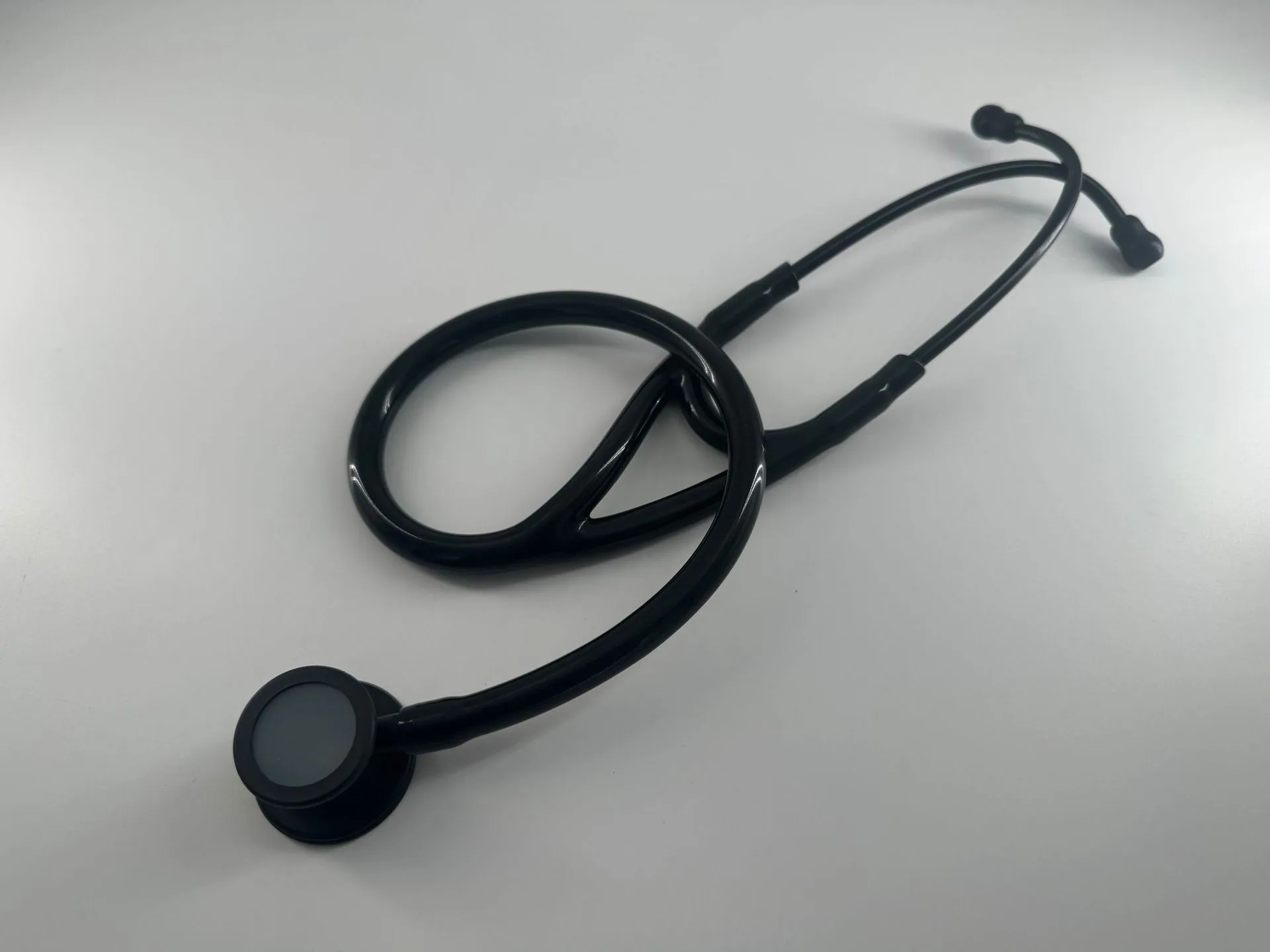 KT-170B Foreign Trade Export Stainless Steel Stethoscope Double Sided Stethoscope Black Ear Hook Adult Stethoscope 7