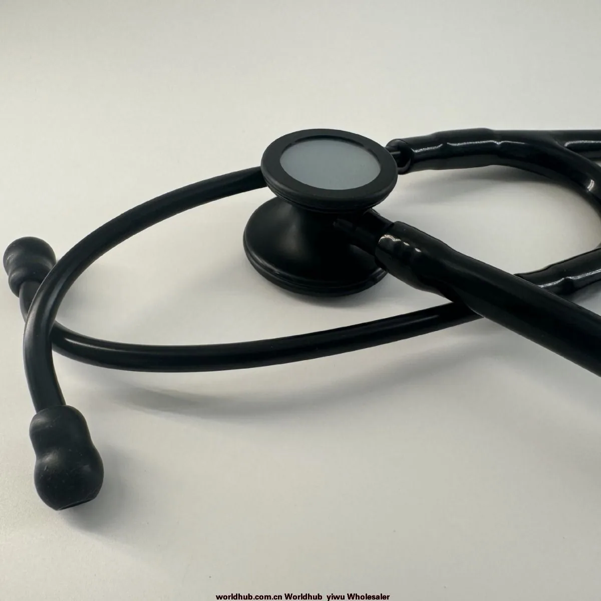 KT-170B Foreign Trade Export Stainless Steel Stethoscope Double Sided Stethoscope Black Ear Hook Adult Stethoscope
