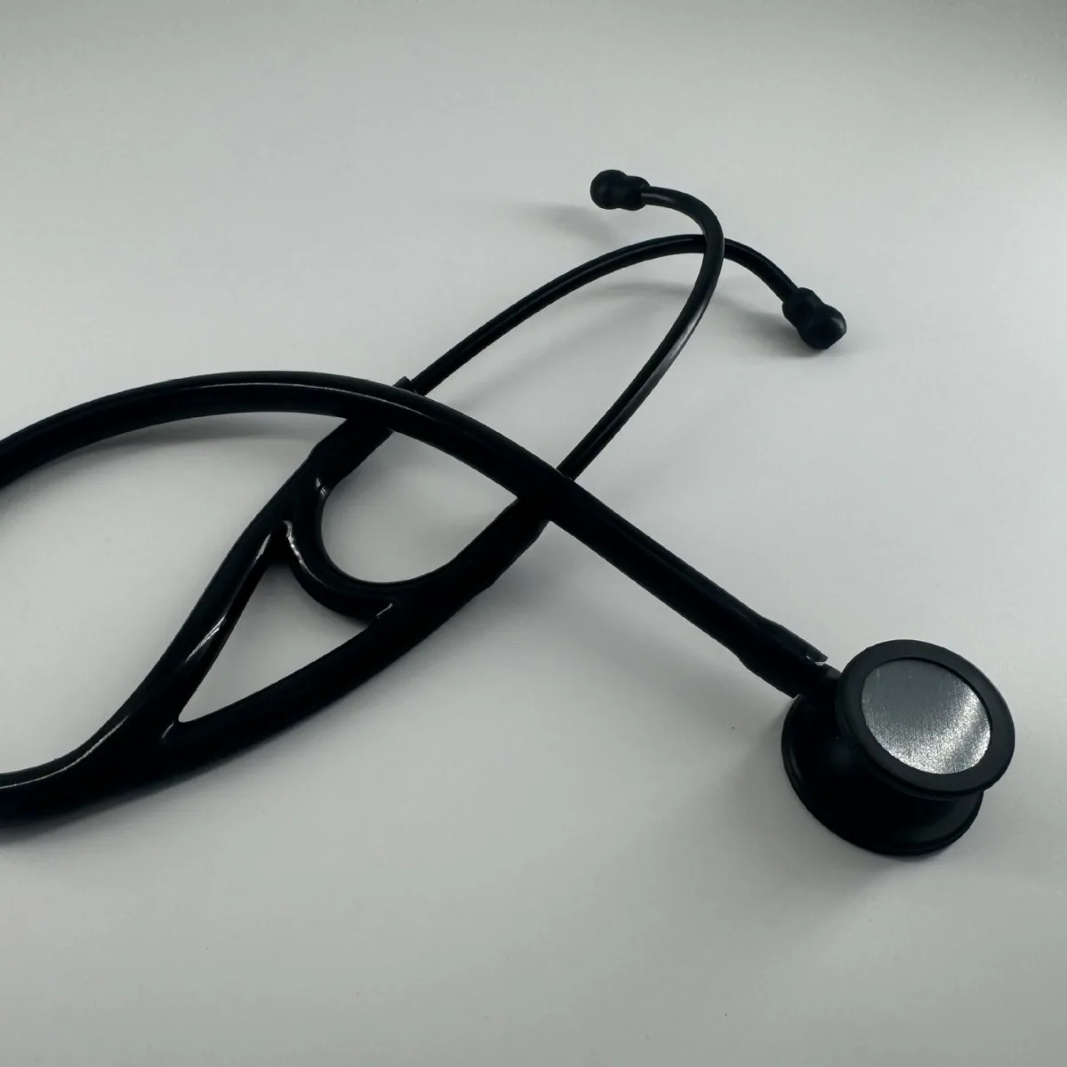 KT-170B Foreign Trade Export Stainless Steel Stethoscope Double Sided Stethoscope Black Ear Hook Adult Stethoscope 3