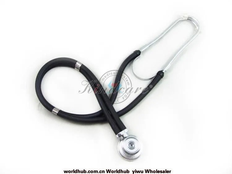 Cross-border KT-102A Double Tube Double Head Double-Sided Stethoscope Multifunctional Stethoscope with Accessories Package
